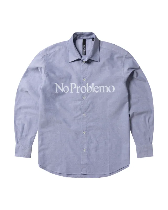 No Problemo Oxford LS Shirt made by No Problemo