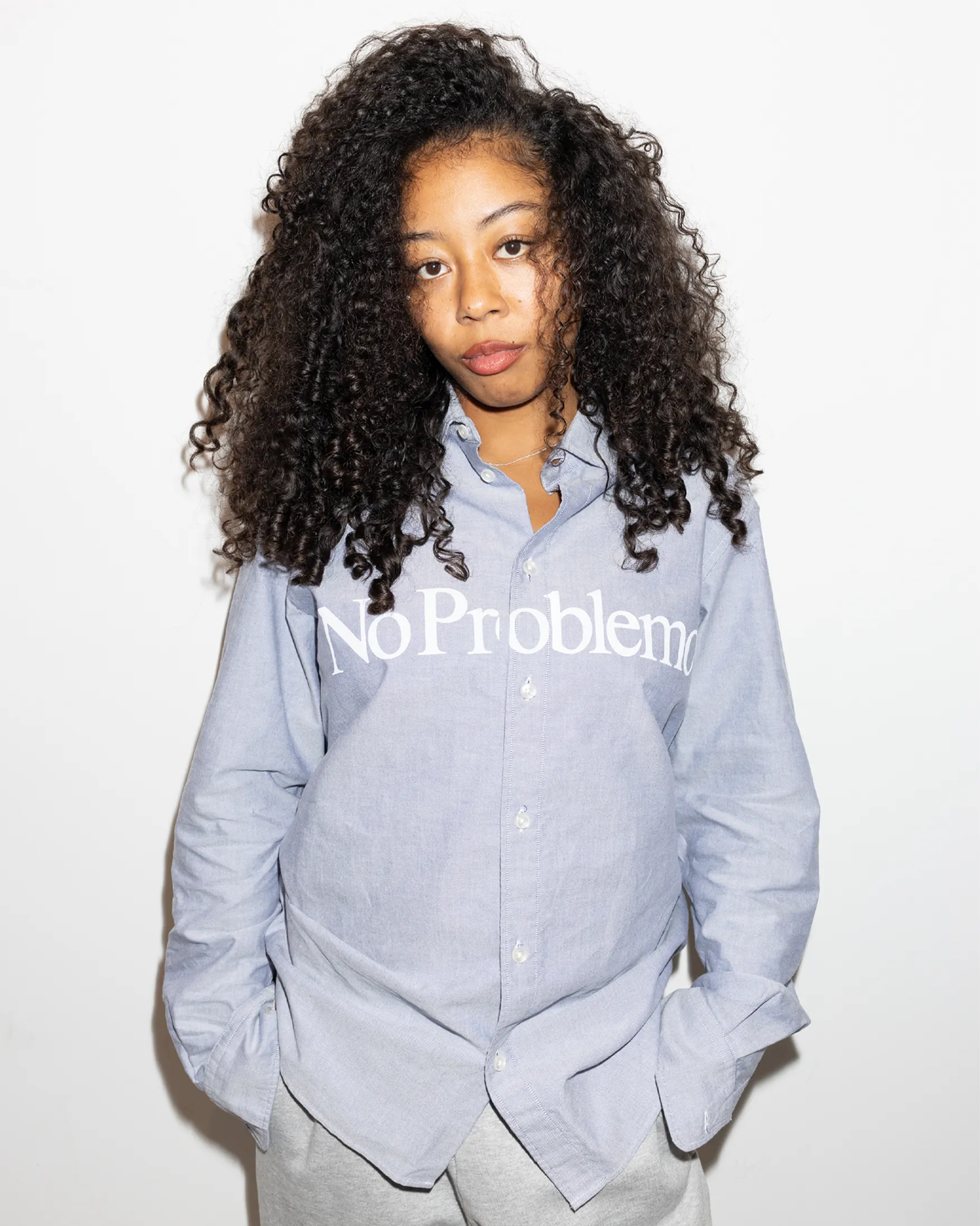 No Problemo Oxford LS Shirt sold by No Problemo product image thumbnail 4