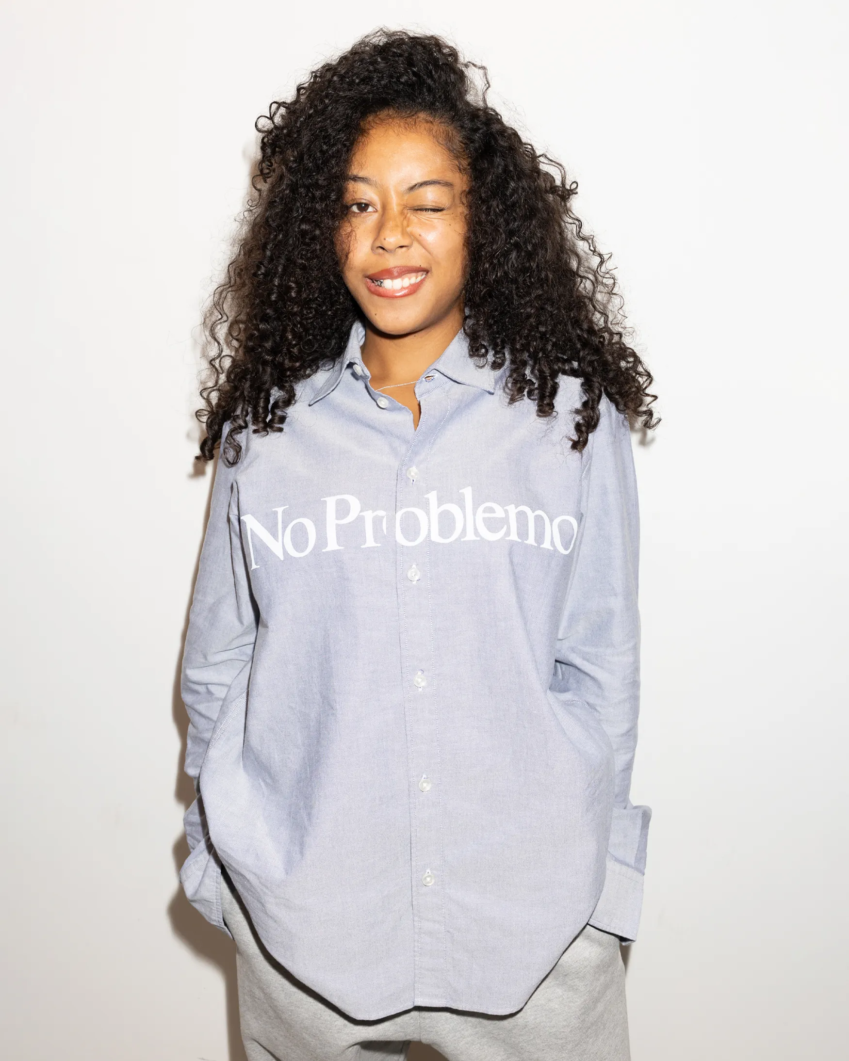 No Problemo Oxford LS Shirt sold by No Problemo product image thumbnail 2