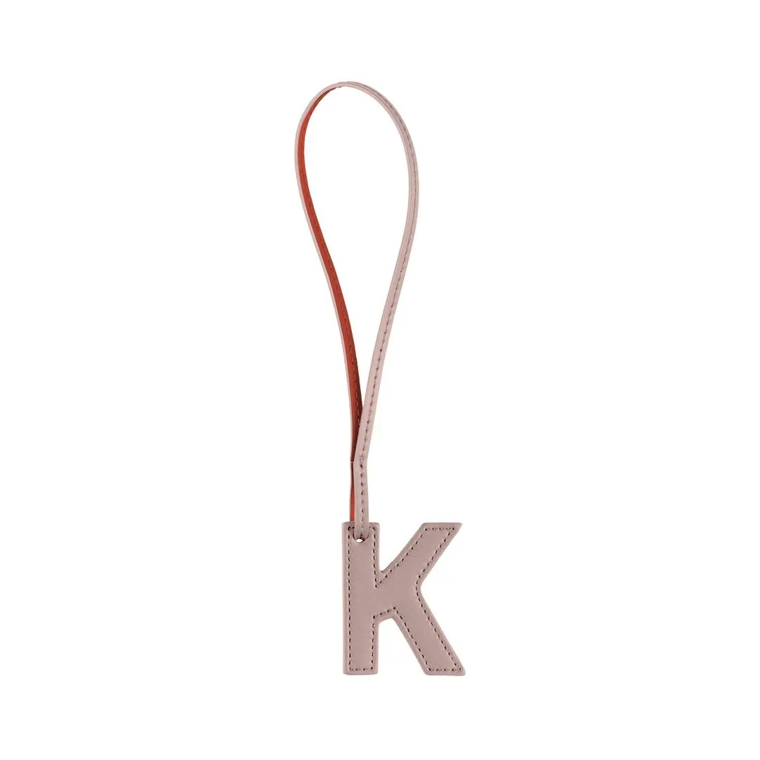 TB Charm Letter - K Beige&Dark Orange sold by Teddy Blake product image thumbnail 3