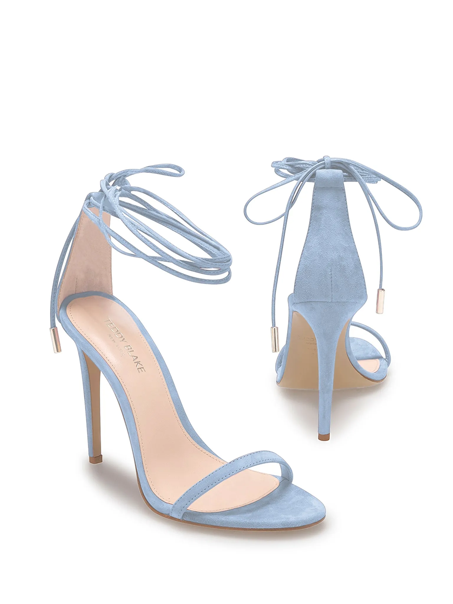 Emma Suede Sandals - Light Blue sold by Teddy Blake product image thumbnail 4