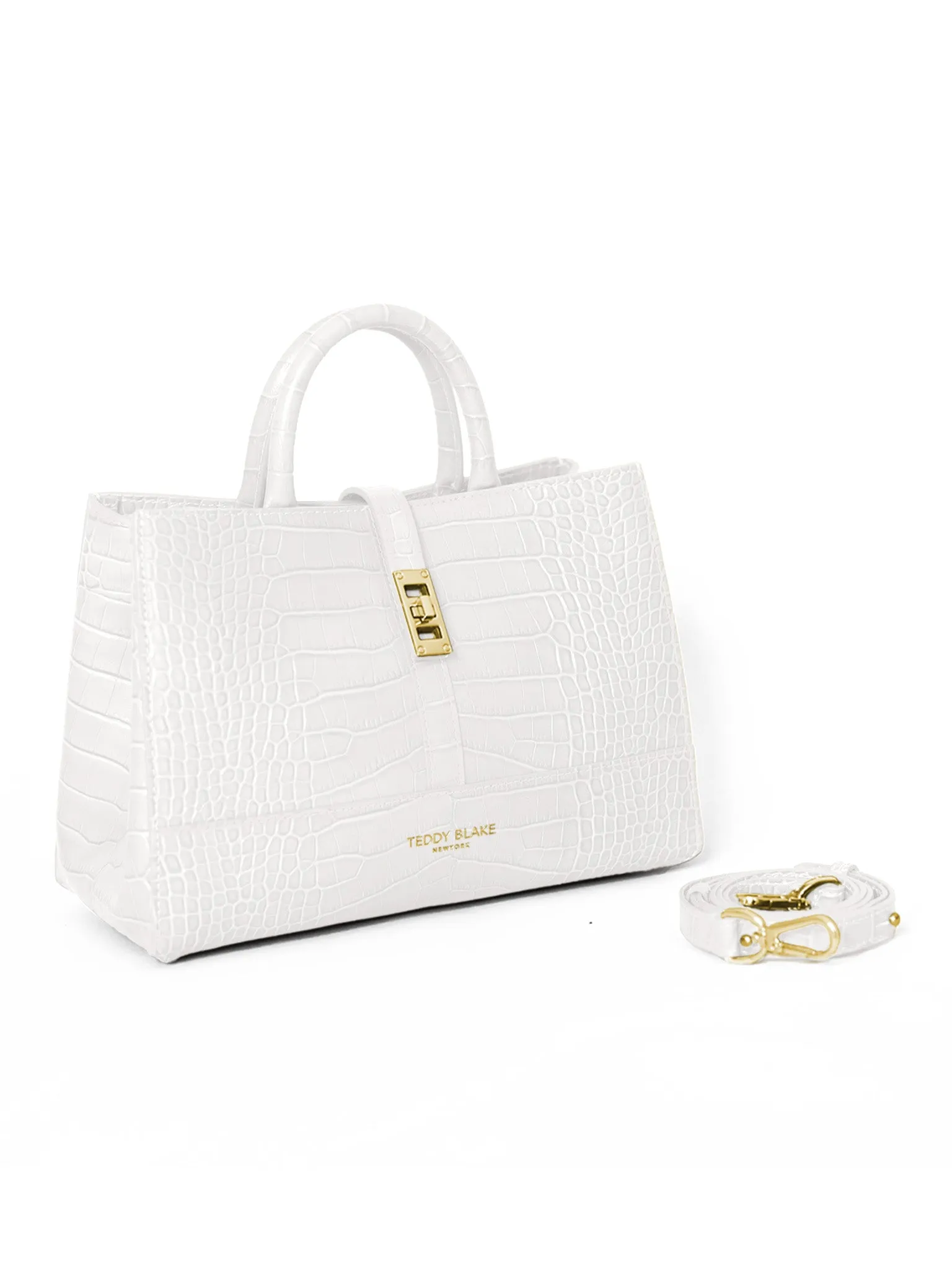 Lola Croco 10" - White sold by Teddy Blake product image thumbnail 4