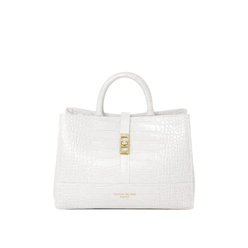 Lola Croco 10" - White sold by Teddy Blake