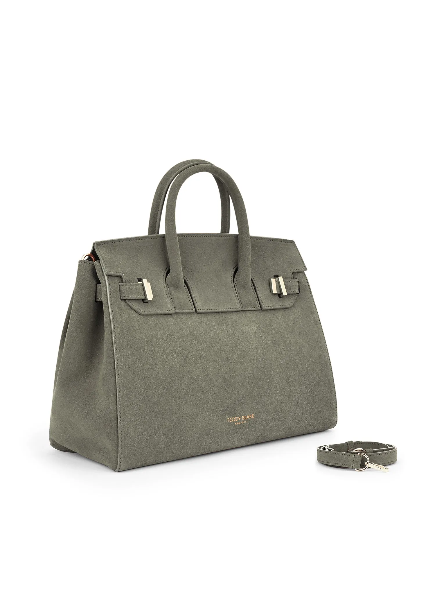 Gigi Suede 13" - Olive sold by Teddy Blake product image thumbnail 4