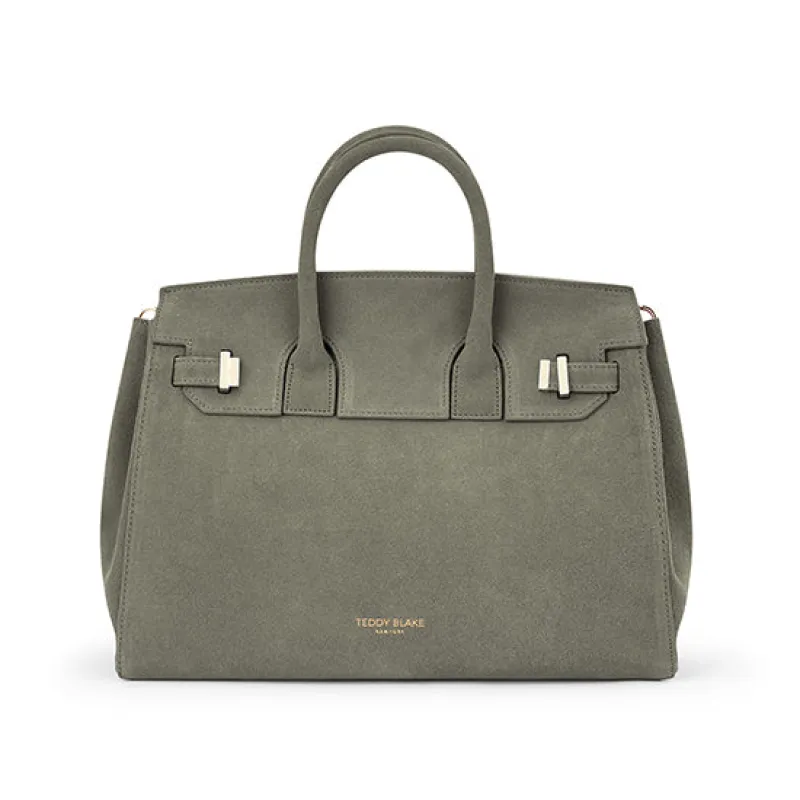 Gigi Suede  13" - Olive sold by Teddy Blake