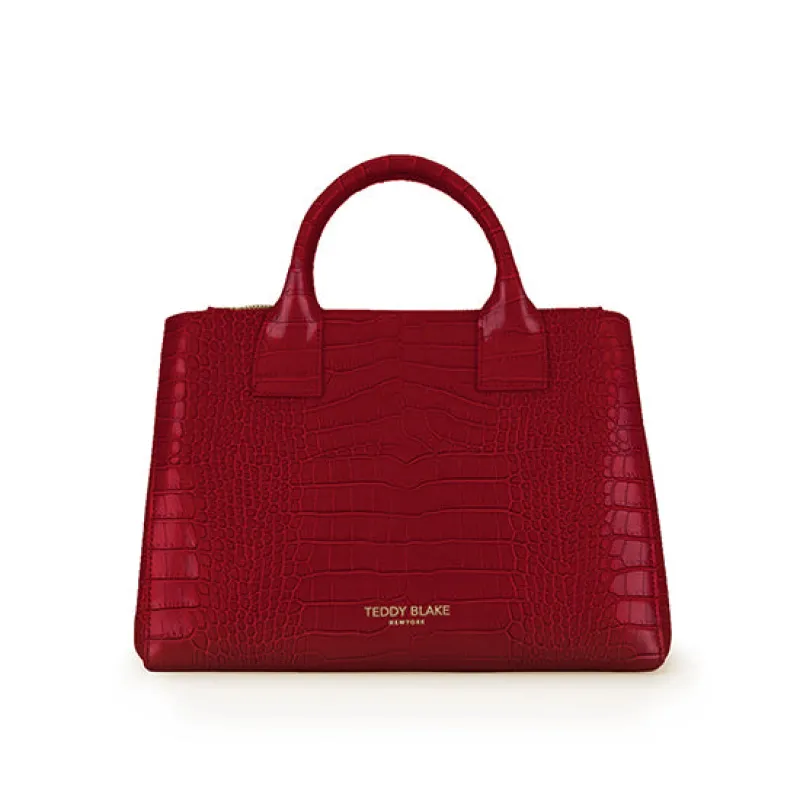 Bella Croco 12" - Dark Red sold by Teddy Blake