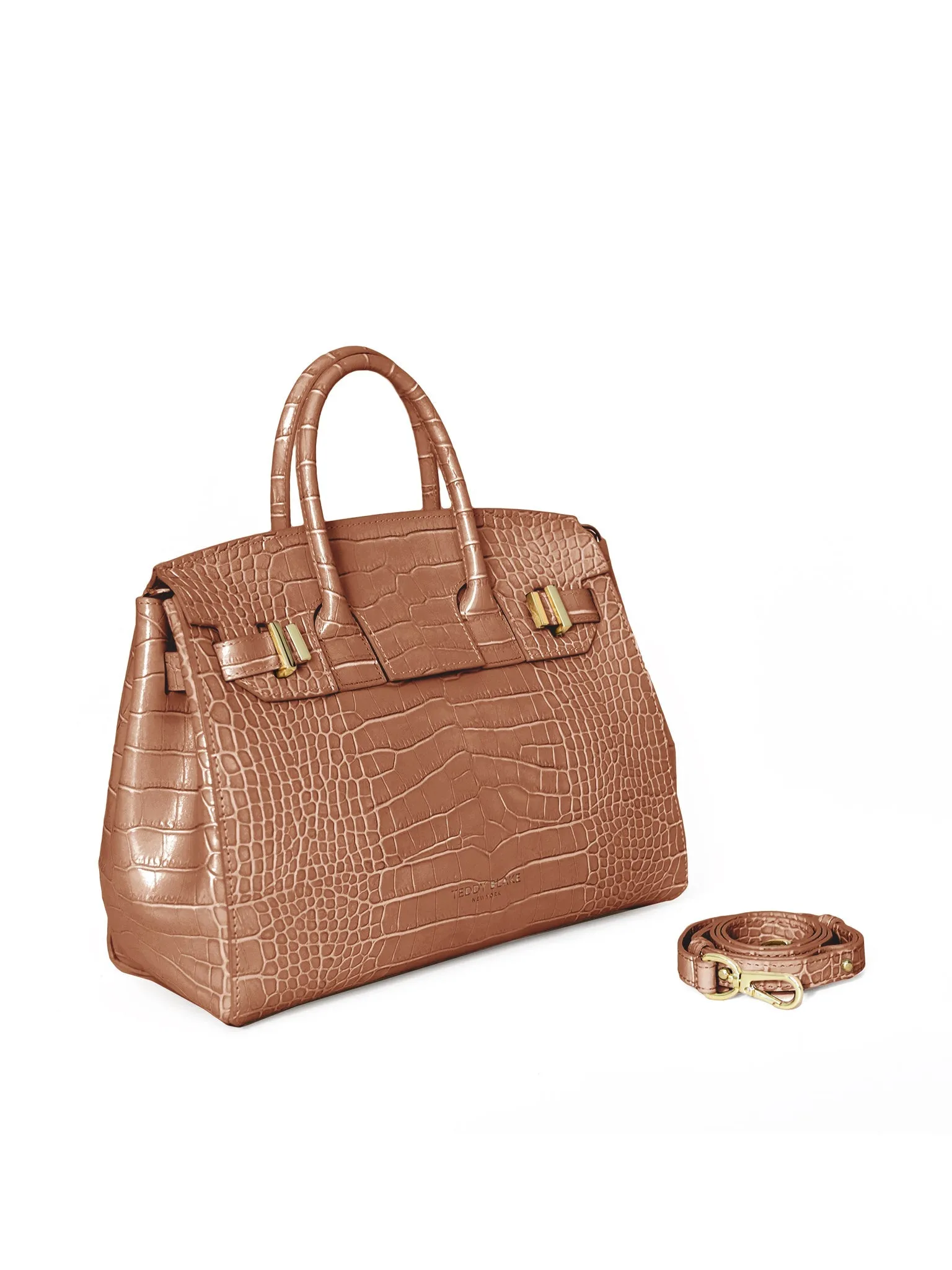 Gigi Croco 11" - Dark Blush sold by Teddy Blake product image thumbnail 4