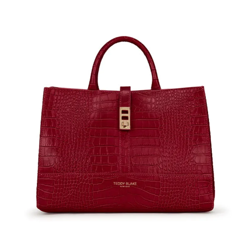 Lola Croco 12" - Dark Red sold by Teddy Blake
