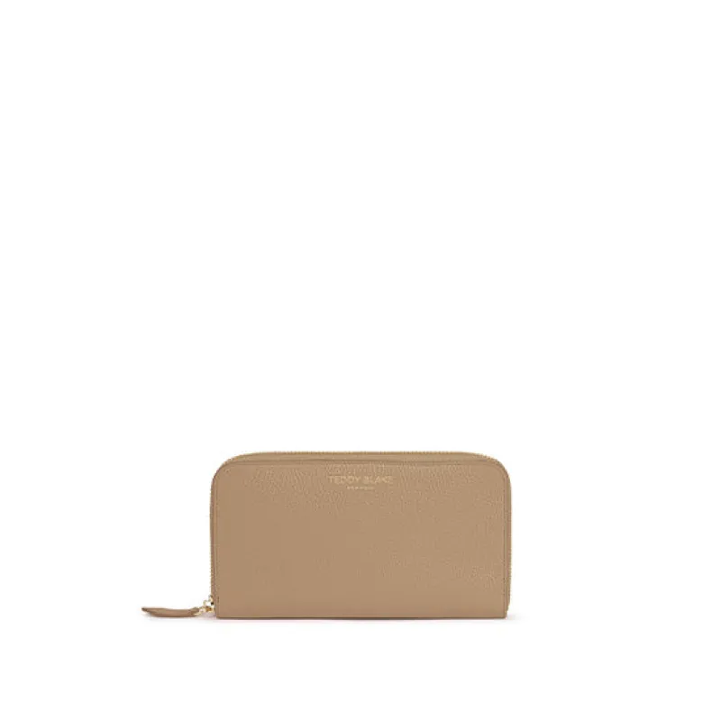 TB Zipwallet Stampato - Light Beige sold by Teddy Blake