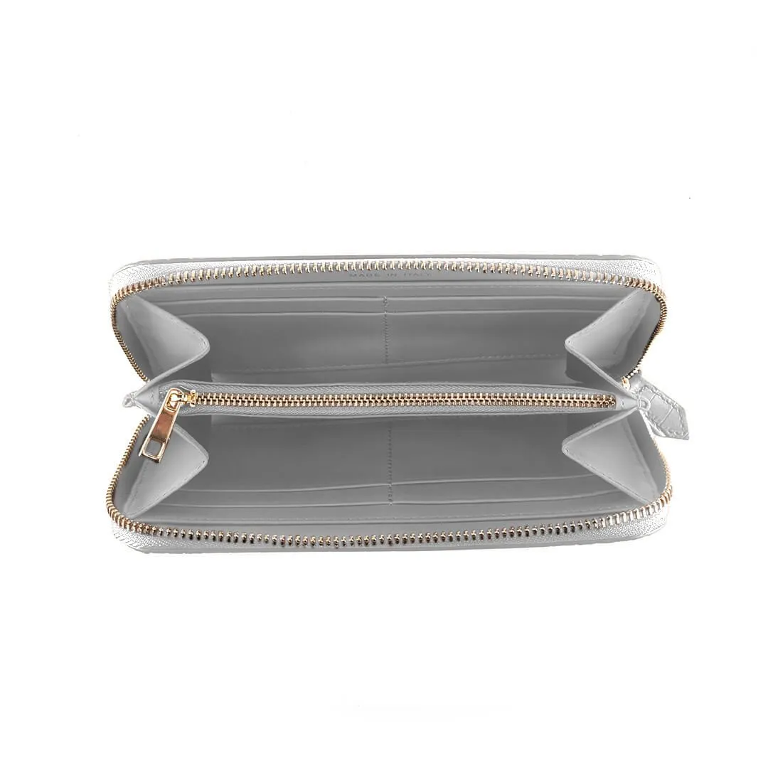 TB Zipwallet Croco - White sold by Teddy Blake product image thumbnail 4