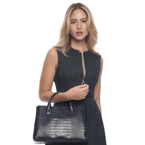 Bella Croco 12" - Dark Blue sold by Teddy Blake product image thumbnail 2