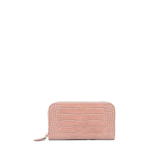 TB Zipwallet Croco - Nude Pink sold by Teddy Blake product image thumbnail 2