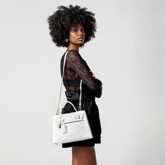 Ava Croco 11" - White sold by Teddy Blake product image thumbnail 2