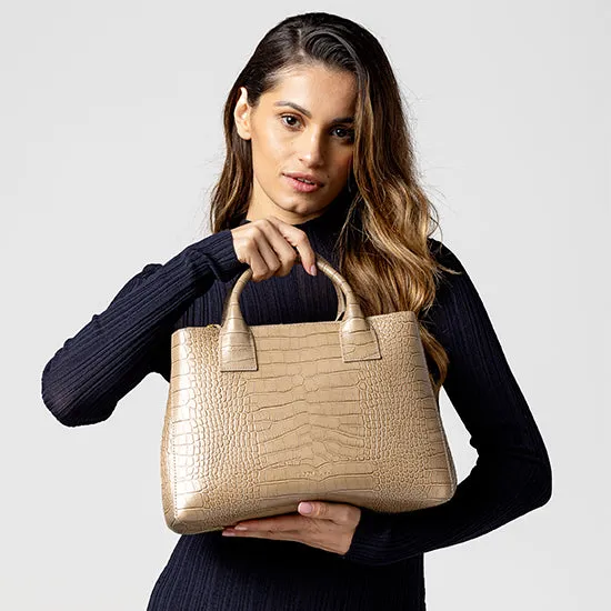 Bella Croco 12" - Light Beige sold by Teddy Blake product image thumbnail 2