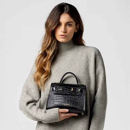 Ava Croco 9" - Black sold by Teddy Blake product image thumbnail 2