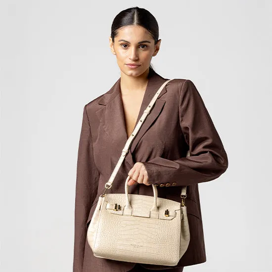 Gigi Croco 11" - Cream sold by Teddy Blake product image thumbnail 2