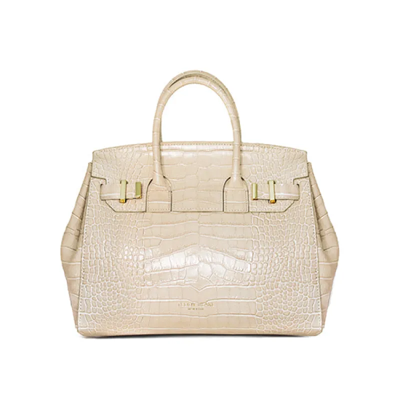 Gigi Croco  11" - Cream sold by Teddy Blake