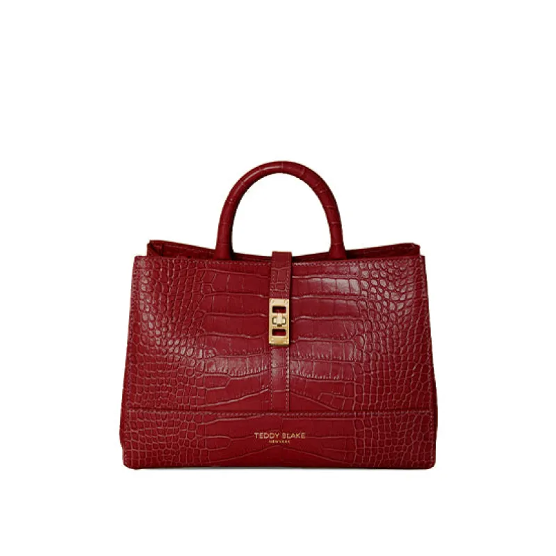 Lola Croco 10" - Dark Red sold by Teddy Blake