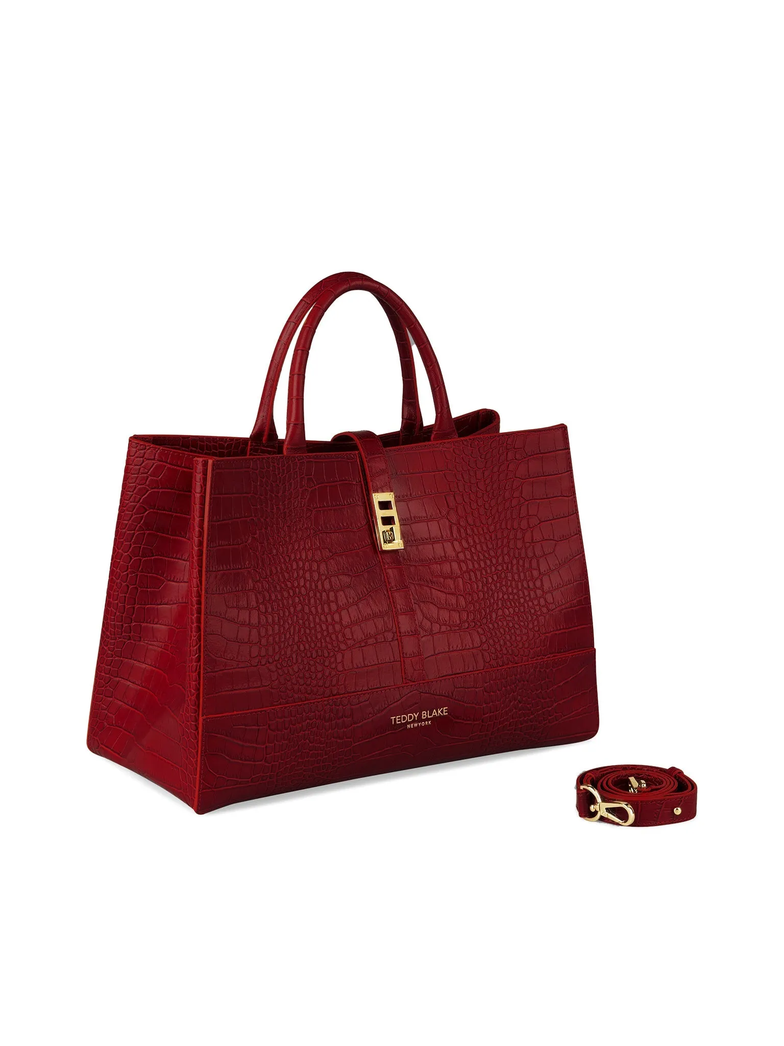 Lola Croco 15" - Dark Red sold by Teddy Blake product image thumbnail 4