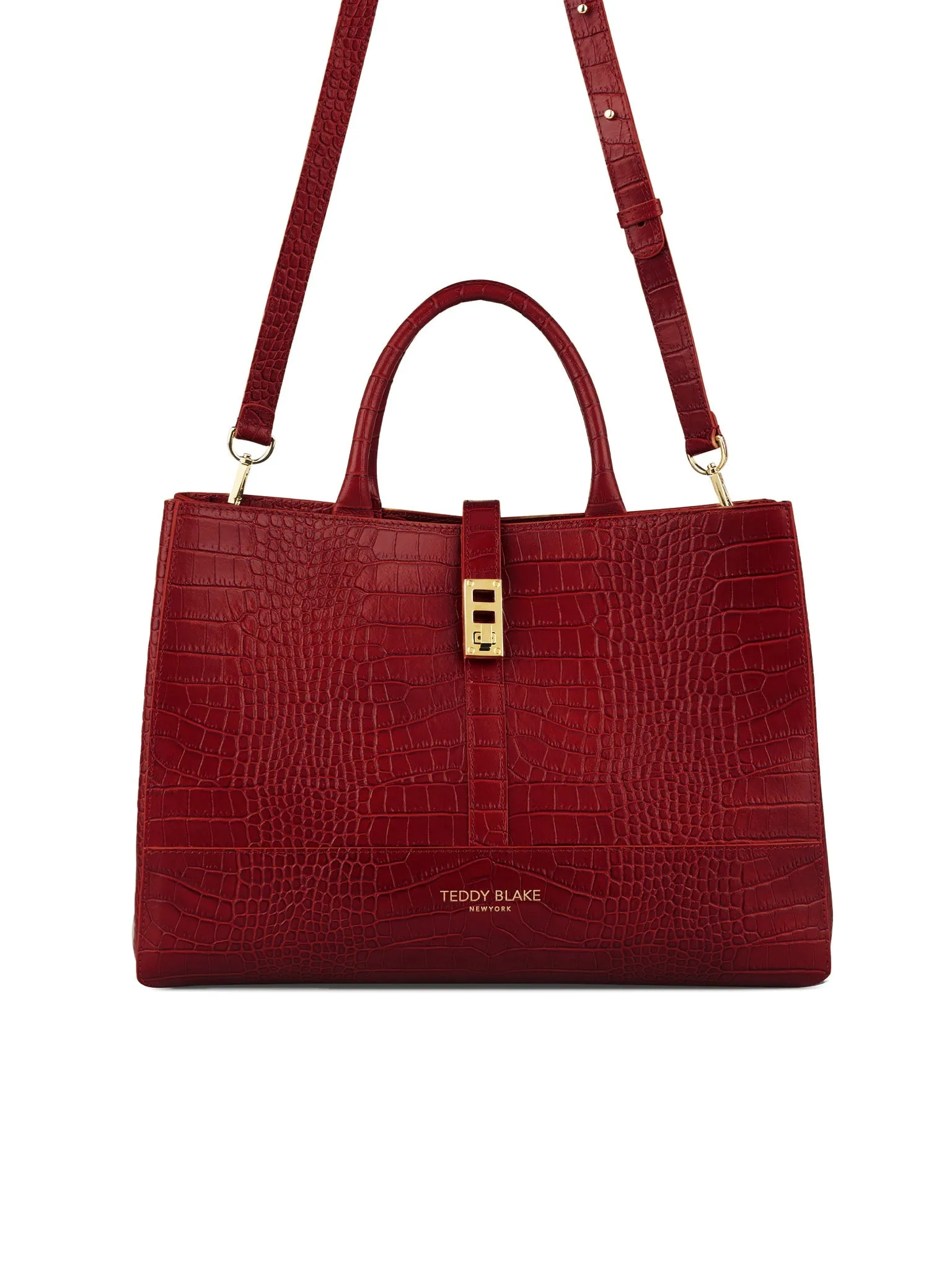 Lola Croco 15" - Dark Red sold by Teddy Blake product image thumbnail 5