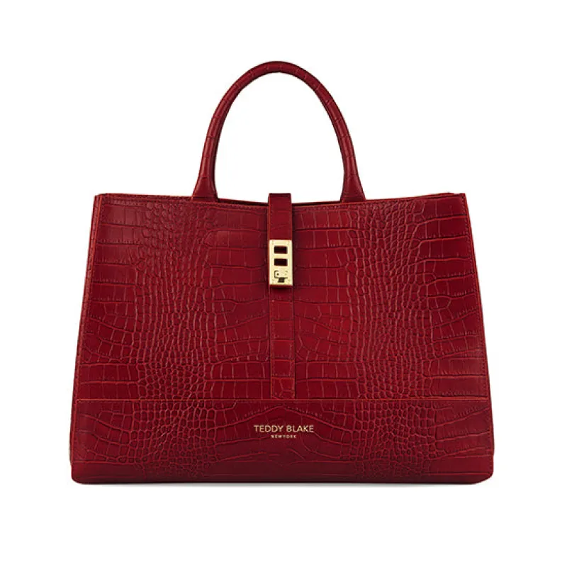 Lola Croco 15" - Dark Red sold by Teddy Blake