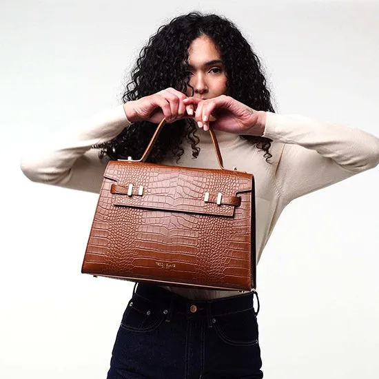 Ava Croco 14" - Camel Brown sold by Teddy Blake product image thumbnail 2