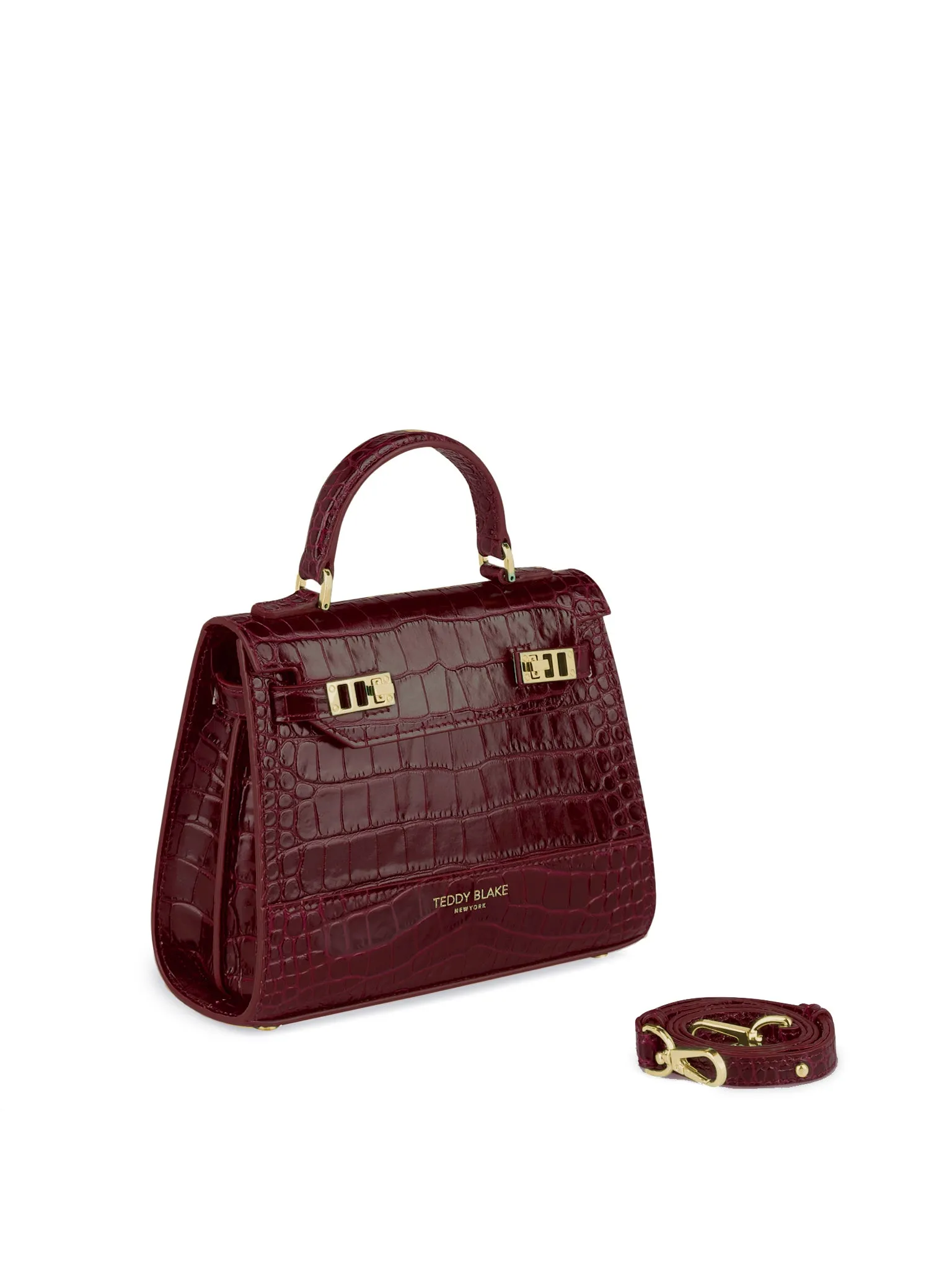Kim Croco 9" - Bordeaux sold by Teddy Blake product image thumbnail 4