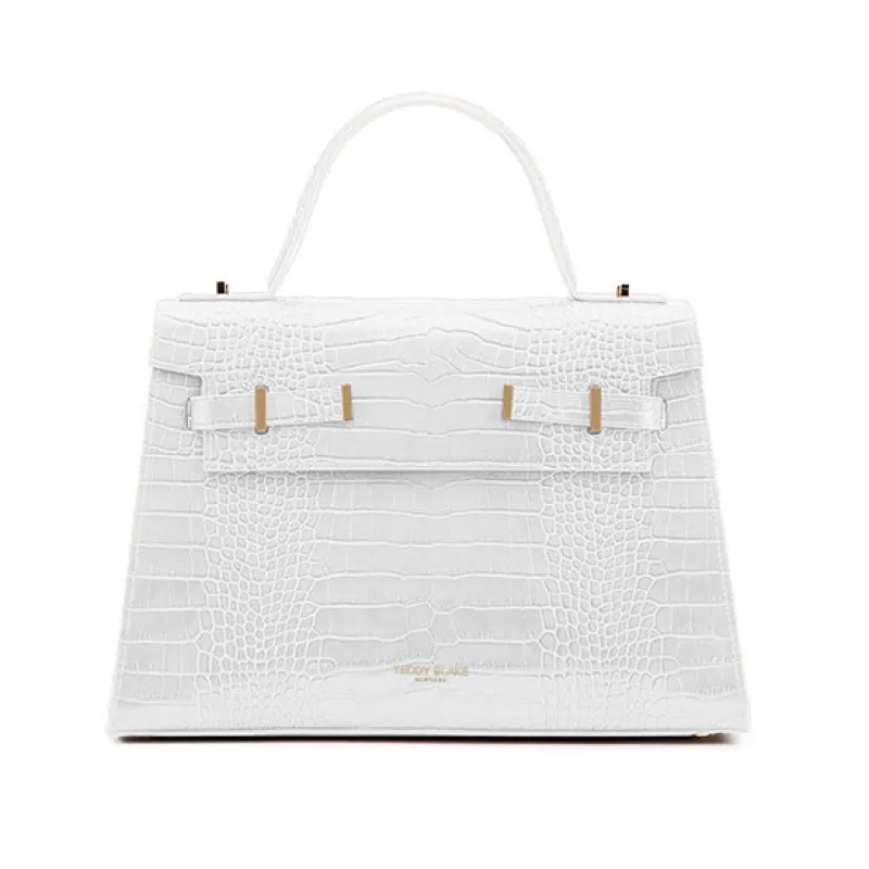 Ava Croco  14" - White sold by Teddy Blake