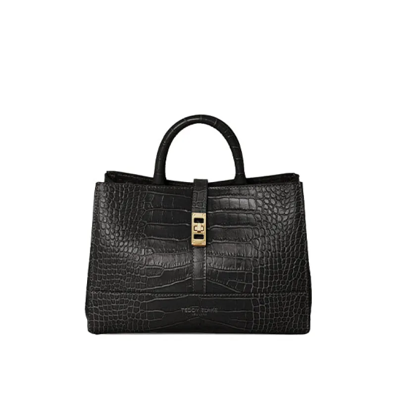 Lola Croco 10" - Black sold by Teddy Blake