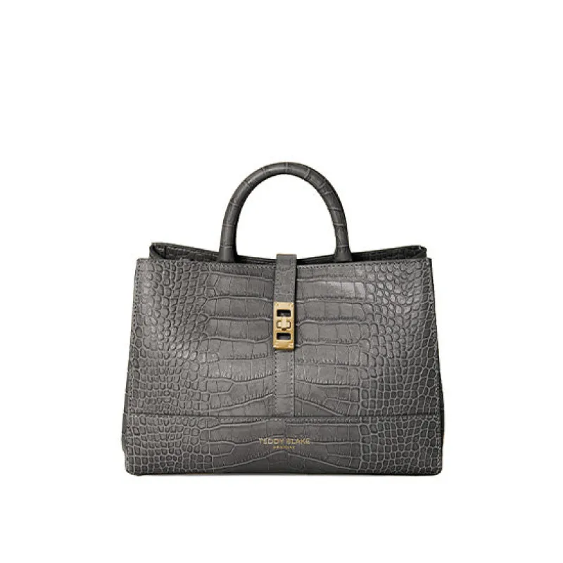 Lola Croco 10" - Dark Grey sold by Teddy Blake