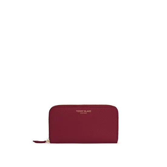 TB Zipwallet Stampato - Dark Red sold by Teddy Blake