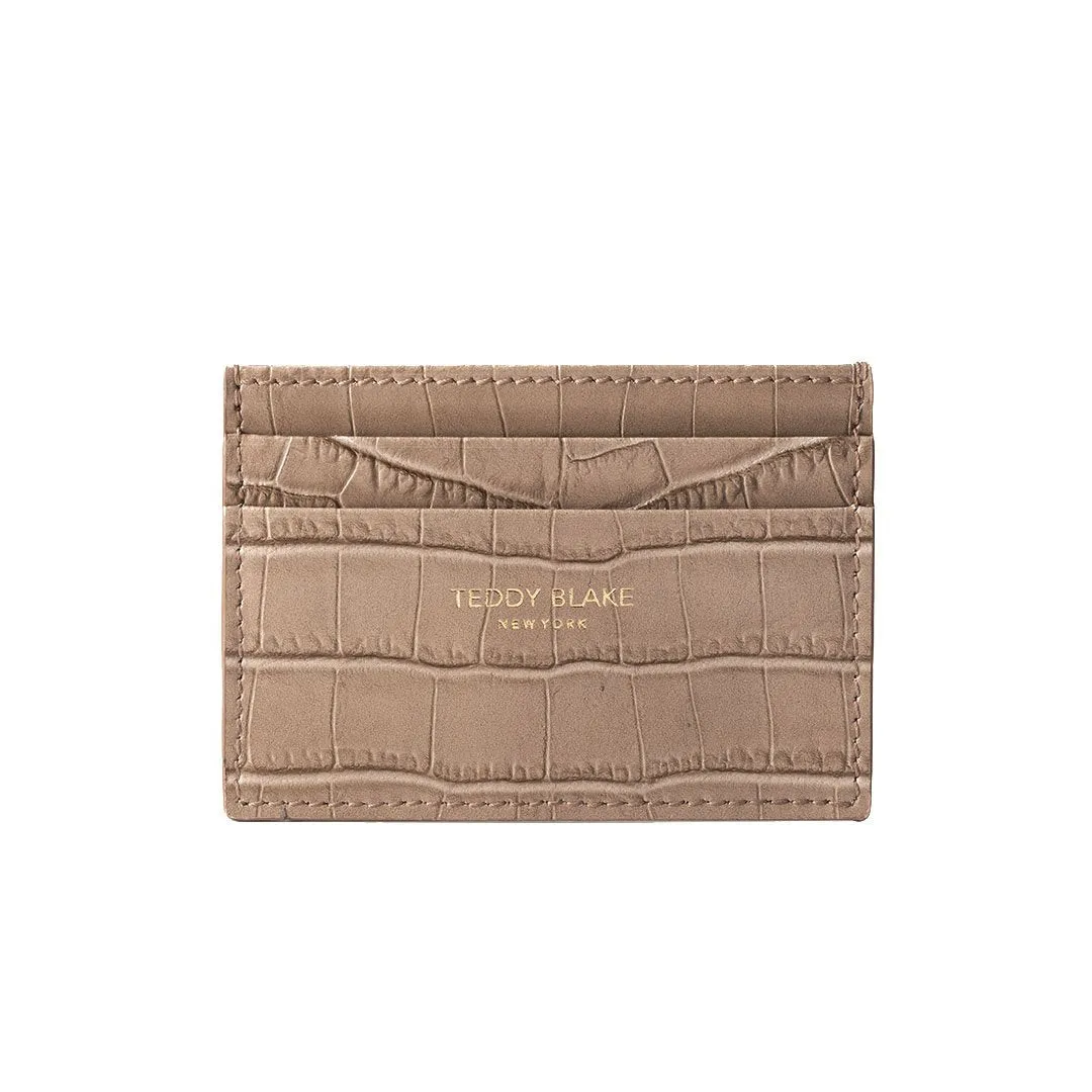 TB Cardholder Croco - Light Beige sold by Teddy Blake product image thumbnail 3