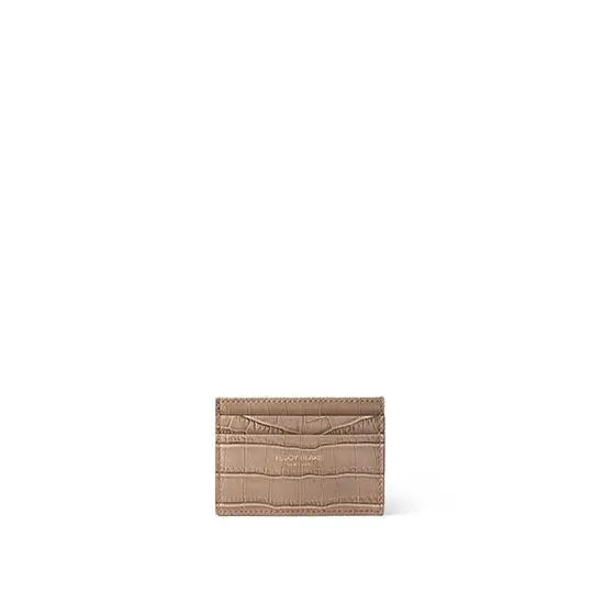 TB Cardholder Croco - Light Beige sold by Teddy Blake