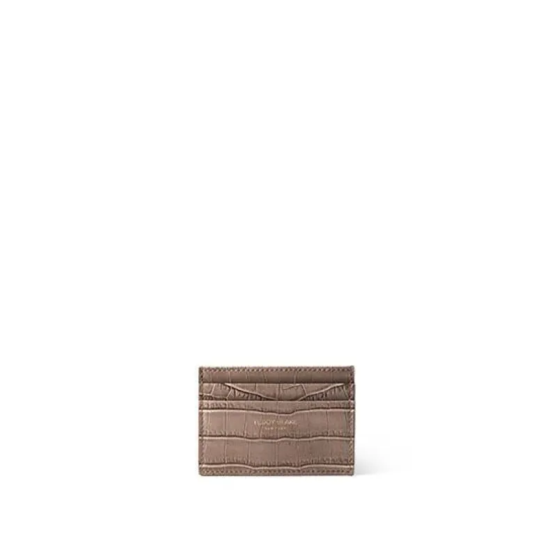 TB Cardholder Croco - Beige made by Teddy Blake
