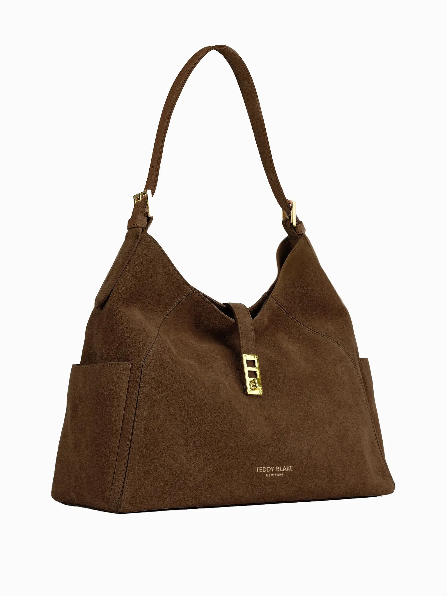 Amelia Suede 15" - Dark Brown sold by Teddy Blake product image thumbnail 4