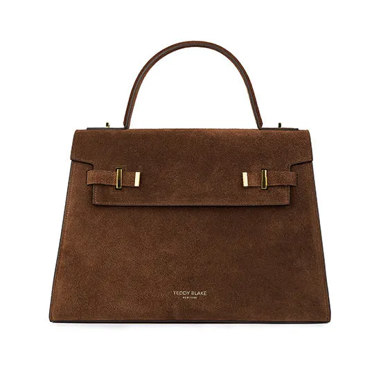 Ava Suede 14" - Brown sold by Teddy Blake