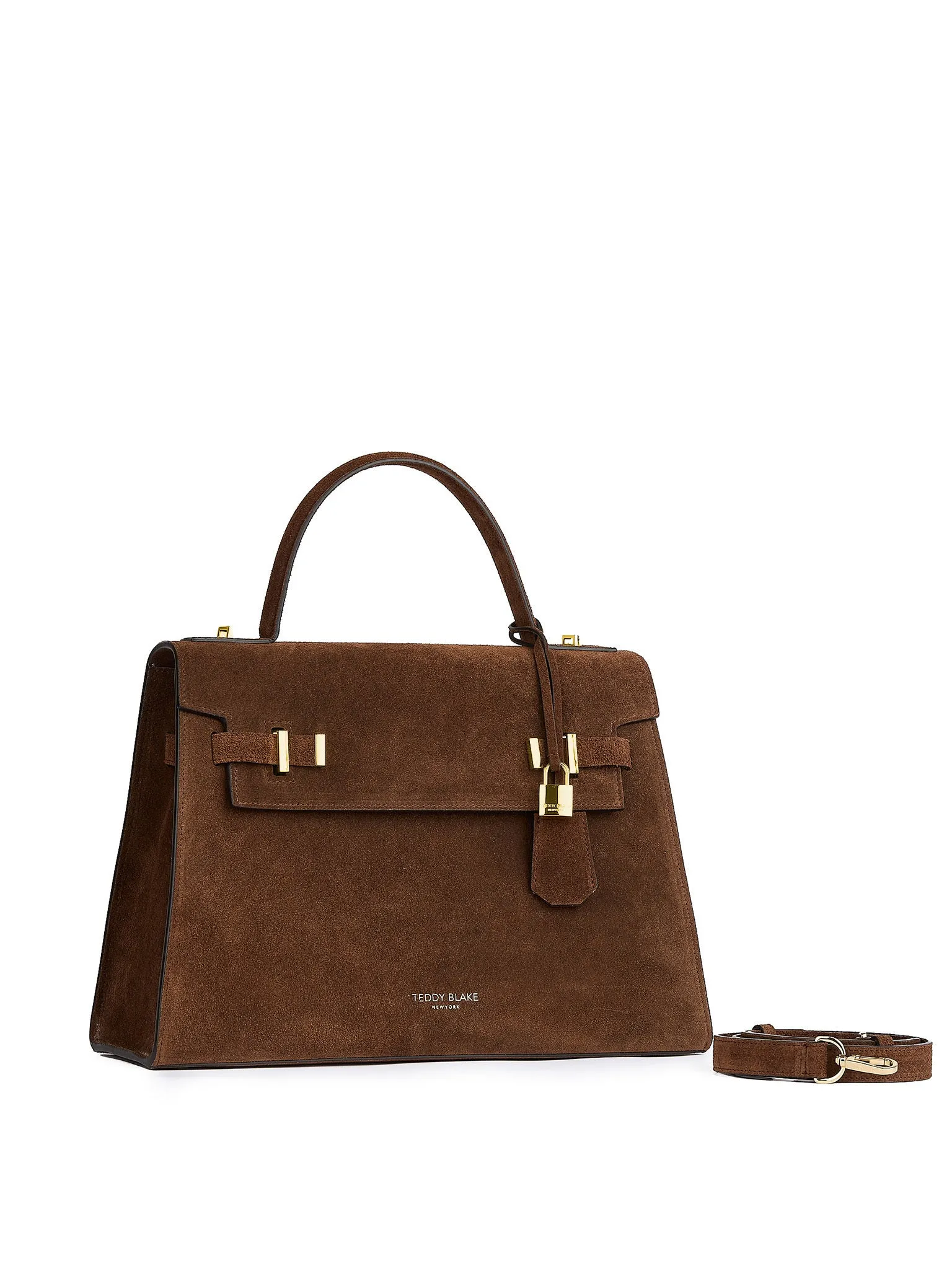 Ava Suede 14" - Brown sold by Teddy Blake product image thumbnail 5