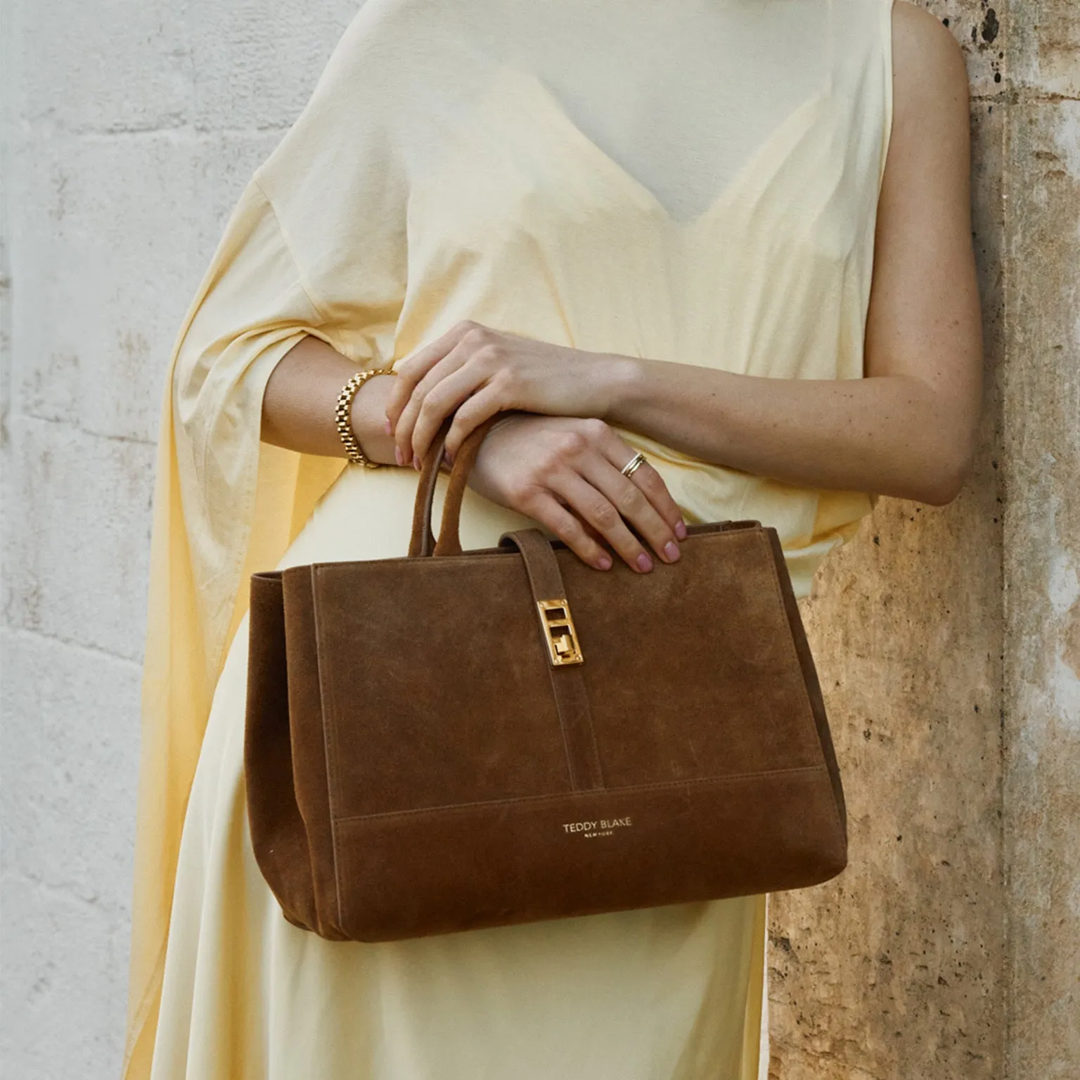 Lola Suede 12" - Light Camel sold by Teddy Blake product image thumbnail 2