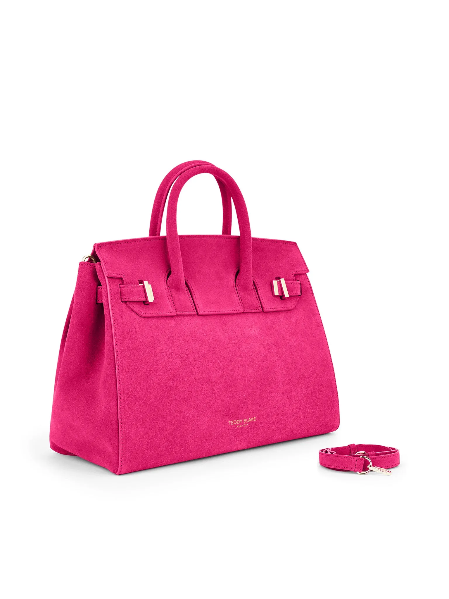 Gigi Suede 13" - Fuchsia sold by Teddy Blake product image thumbnail 4
