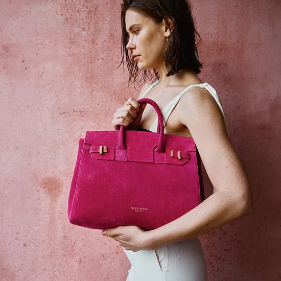 Gigi Suede 13" - Fuchsia sold by Teddy Blake product image thumbnail 2