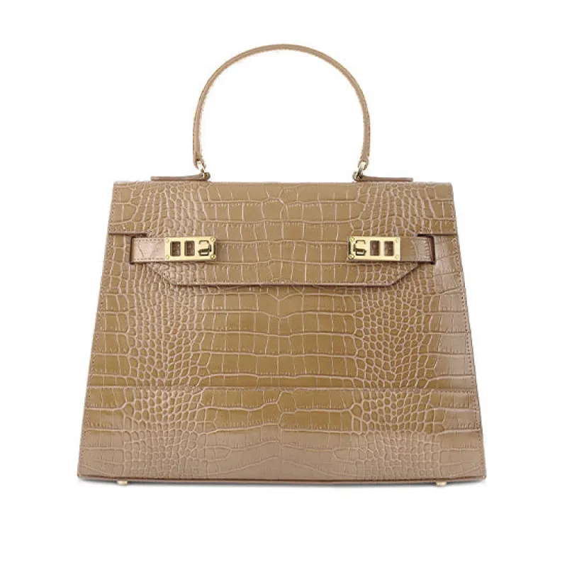 Kim Croco 14" - Light Beige made by Teddy Blake