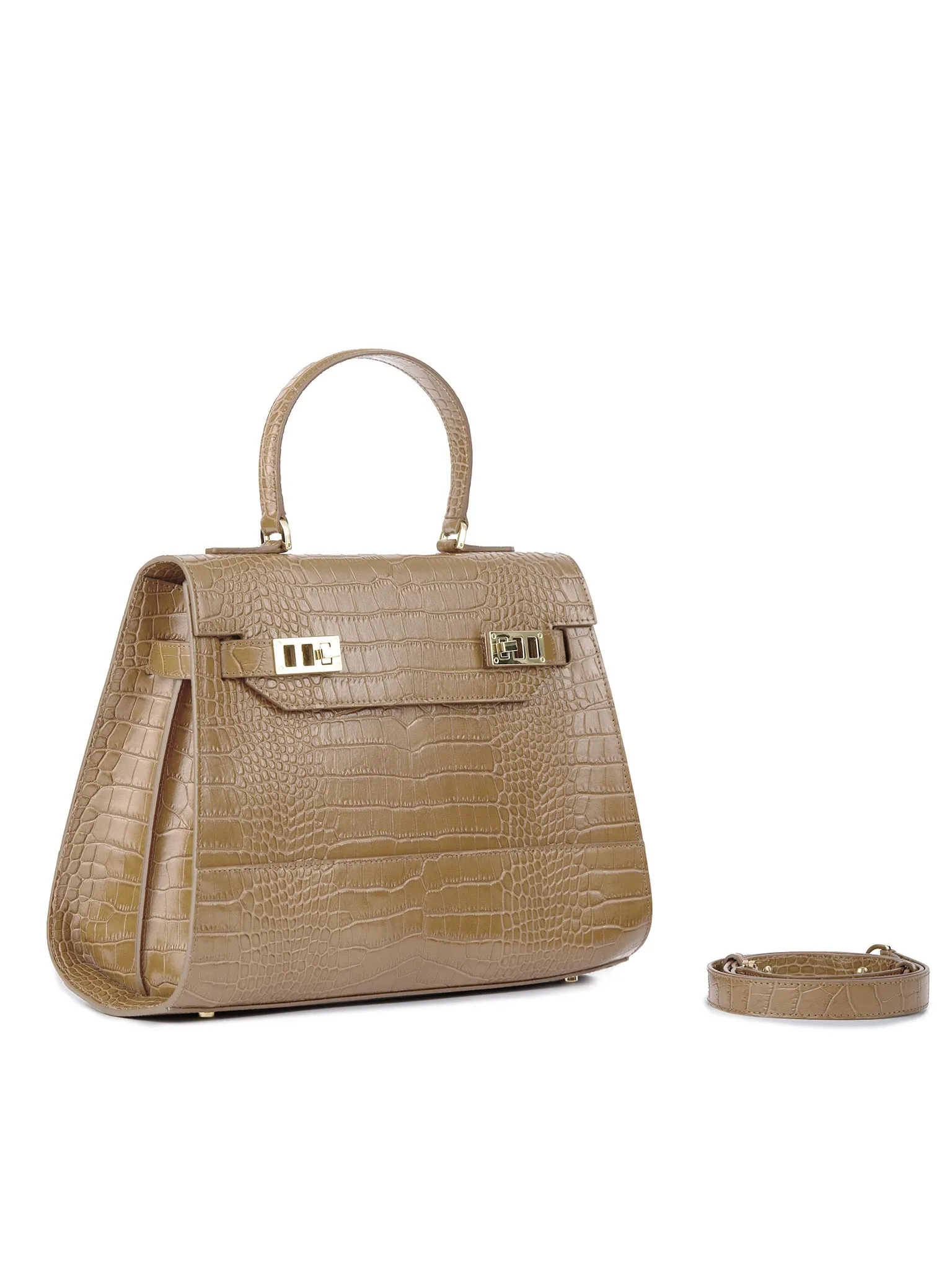 Kim Croco 14" - Light Beige sold by Teddy Blake product image thumbnail 4