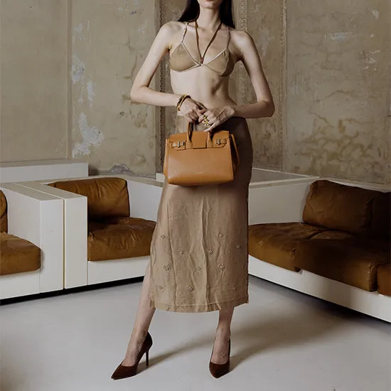 Gigi Stampato 11" - Camel Brown sold by Teddy Blake product image thumbnail 2