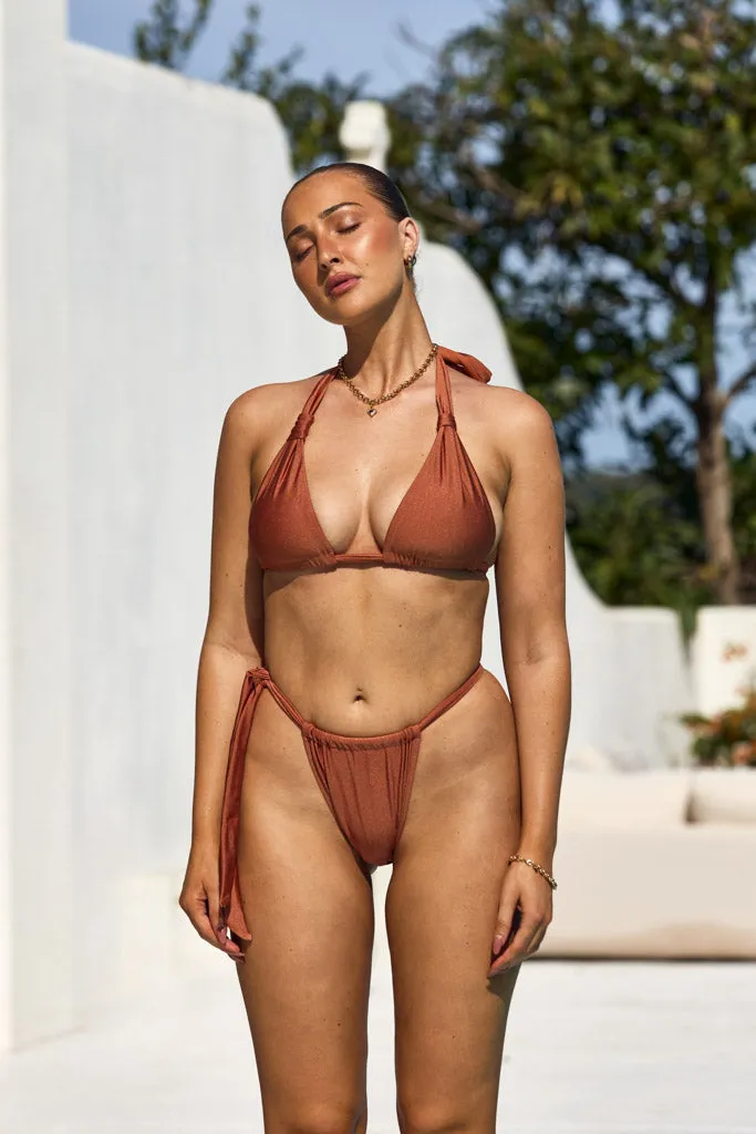 MATIRA TIE BOTTOM - SUNBURNT sold by Somerfield Swim product image thumbnail 3