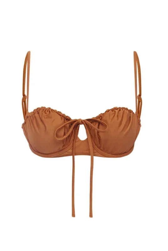 CABARITA TOP - SUNBURNT sold by Somerfield Swim