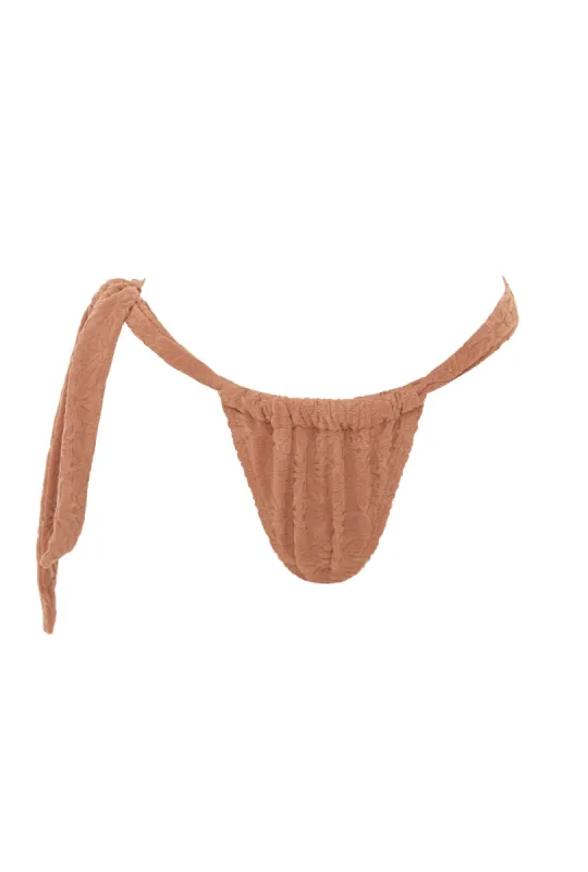MATIRA TIE BOTTOM - UMBER sold by Somerfield Swim