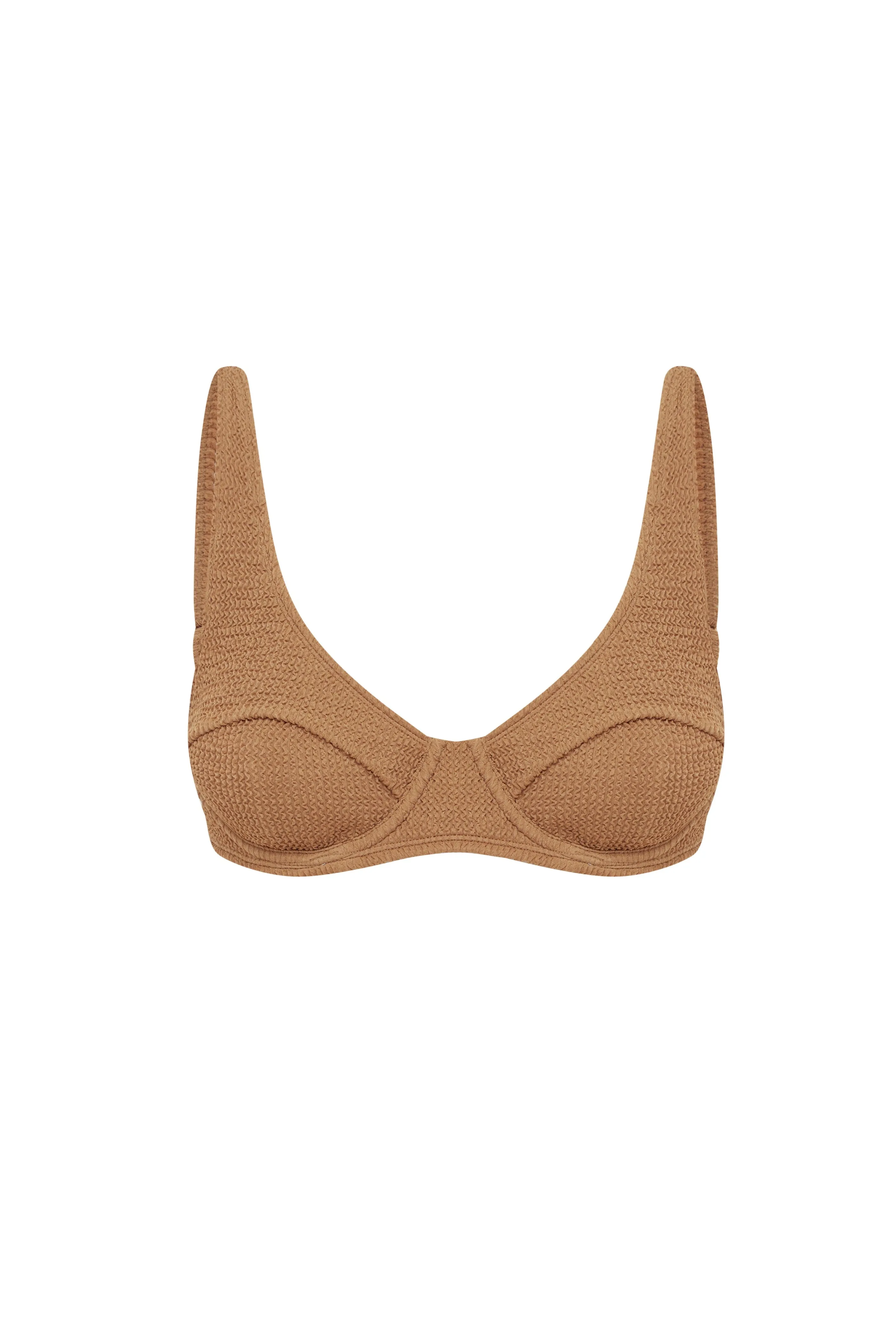 CAPRI TOP - LATTE sold by Somerfield Swim