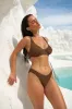 CAPRI TOP - ESPRESSO sold by Somerfield Swim