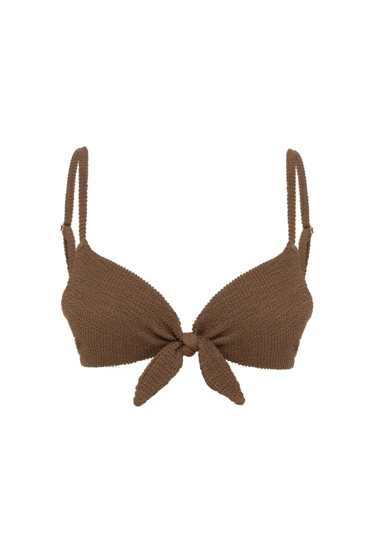 PALMA TOP - ESPRESSO sold by Somerfield Swim