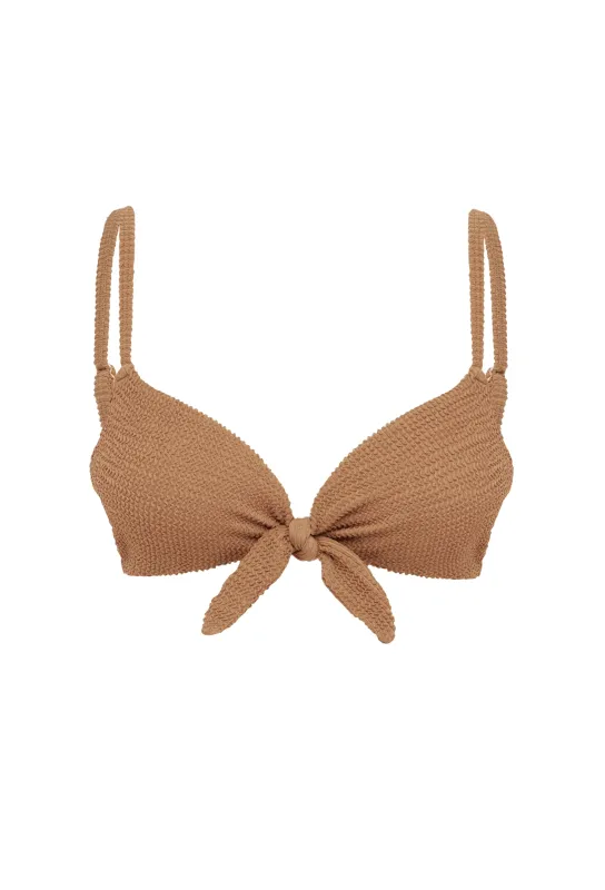 PALMA TOP - LATTE sold by Somerfield Swim